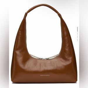 MARGESHERWOOD Brown Leather Shoulder Bag
